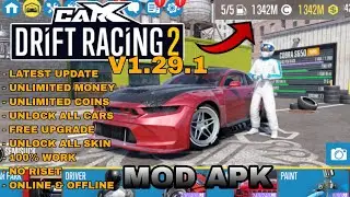 Carx Drift Racing 2 Mod Apk v1.29.1 Новое обновление: неограниченные деньги, разблокировка всех автомобилей.