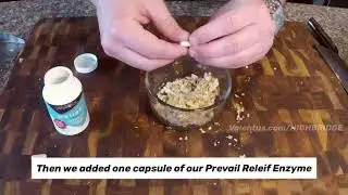 Prevail Relief Enzymes VS McDonald's Cheeseburger