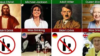 Famous People Who Drink Alcohol