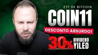 COIN11: ETF de DIVIDENDO MENSAL Pagando 30% de Dividend Yield com Descono na Cota - Vale a Pena?