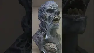 RE-ANIMATOR Bust.#reanimator #horror #monster #science #scienceexperiment  #transformation #monster