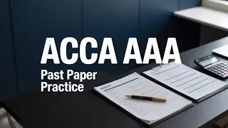 ЭКЗАМЕНАЦИОННАЯ БУМАГА ACCA AAA CLEAN CO PAST НА АНГЛИЙСКОМ ЯЗЫКЕ