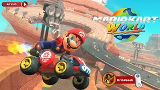 Mario Kart World - Nintendo Switch 2  - Jogando com Amigos - Team DricaGeek 💥