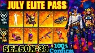 FREE FIRE 🔥 JULY MONTH ELITE PASS 🔥(2021)