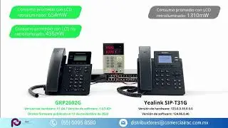 💚Ahorra hasta el 65% de energía eléctrica en la serie GRP260x de Grandstream 💚