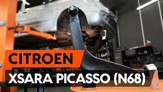 Så byter du främre länkarm / främre bärarm på CITROEN XSARA PICASSO (N68) [AUTODOC-LEKTION]