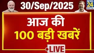 Top 100 News of the Day | News Shatak | 30 Sep 2025 | Rahul | Modi | Akhilesh | Tejashwi