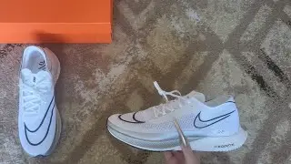 Review nike Streakfly Road Racing Shoes zoomx white silver In Hand