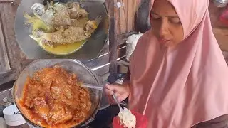 Masak Tempoyak Ikan Teri & Ikan Masak Acar | Menu Rumah Sederhana