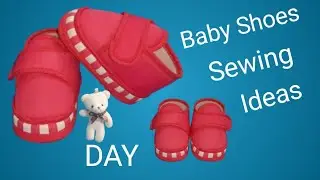 Baby Shoes Easy Sewing Ideas | Cutting And Stitching | ( vir sewing tutorial )