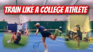 How I Train on Saturdays as a College-Committed Tennis Player [Junior Tennis]