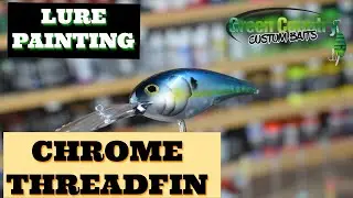 CHROME THREADFIN ---- LURE PAINTING TUTORIAL