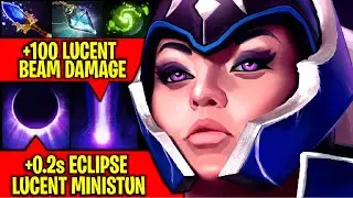 THE REAL PERMANENT STUN..!! Full Magic Build Luna Aghanim Scepter Refresher by Rio | Dota 2