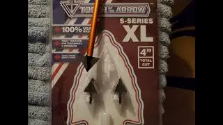 Tooth of the Arrow XL broadheads with the Oneida Phoenix! Sorry about the crappy gopro direction!