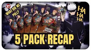Hunting Jujutsu Kaisen Union Arena Cards: Launch Event Recap