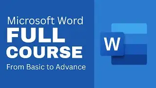 Microsoft Word 365 Full Course &ndash; Complete Tutorial for Beginners to Advanced