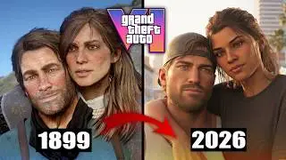 GTA 6 и Red Dead  2 СВЯЗАНЫ | ты БУДЕШЬ в ШОКЕ!!!