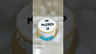 welcome cake