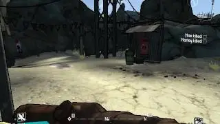 Borderlands 1 secret in Arid Badlands