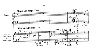 Vincent Persichetti - Concerto for piano and orchestra Op. 90 (audio + sheet music)