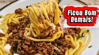 Este Macarrão Ficou Tão Gostoso Que Faria Só Pra Mim De Novo