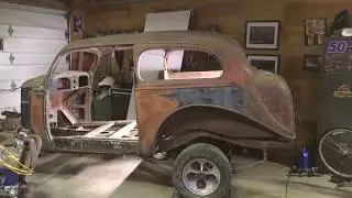 34 hot rod build down to bare bones
