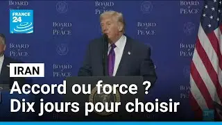Accord ou force : Trump se donne 
