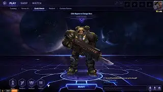 Heroes of the Storm (Gameplay)(Hebrew) - Raynor Guide (HoTs Quick Match)