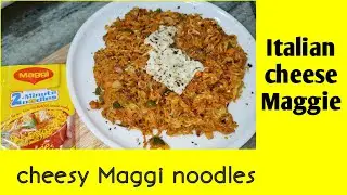 Italian Cheese Maggi Noodles Recipe/ Easy Cheese Maggi Recipe / Maggi noodles Recipe