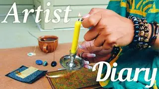 Art Diary 02 | Turning My Messy Room Into An Art Space