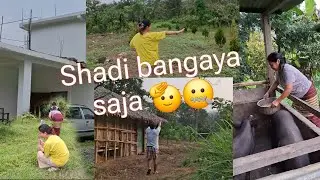 Shadi bangaya saja 🤐🫡 || village vlog || zinlo village Longding || shimmer 11