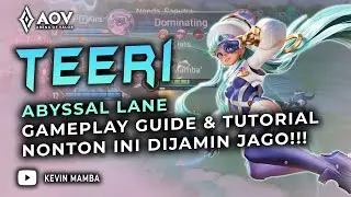 TEERI GAMEPLAY & GUIDE! ABYSSAL LANE - BEST RUNE, BEST BUILD! | AoV | 傳說對決 | RoV | Li&ecirc;n Qu&acirc;n Mobile