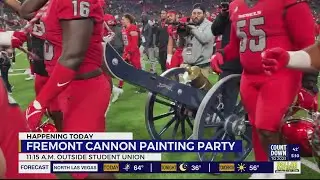 Fremont Cannon to be painted red