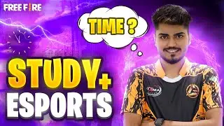 Best Time Management for Esports and Studies 😥 #freefireesports
