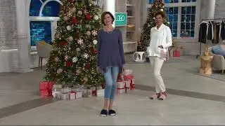 Lori Goldstein Collection Faux Fur Slides on QVC
