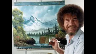My Tribute To Bob Ross   Made with Clipchamp