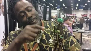 Eric Marner shows how he prevents sticky sax key pads with Key Leaves