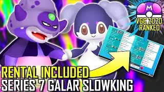 SERIES 7 GALARIAN SLOWKING TEAM | VGC 2020 | Pok&eacute;mon Sword & Shield - Pok&eacute;sports