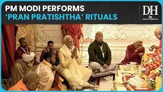 Ayodhya Ram temple consecration ceremony, PM Narendra Modi leads rituals