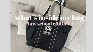 What’s Inside My Bag | Lawschool Edition (UPDATED)