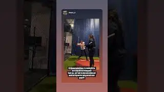 Power Swing Training Bat.  Develop softball swing mechanics and strength.  At home swing training.