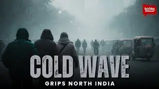 North India में severe cold wave, Delhi-NCR में freezing chill के साथ AQI फिर red | India Abroad