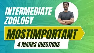Intermediate Second Year Zoology Most Important Questions for 2026 Public Exams