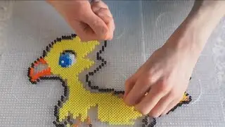 Perler Beads - CHOCOBO (from Final Fantasy)
