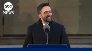 Zohran Mamdani speaks at public inauguration as New York City mayor
