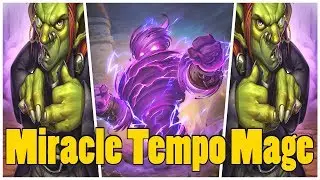Giant Miracle Tempo Mage! | Rise of Shadow | Hearthstone