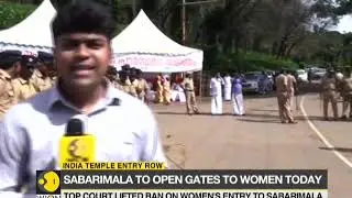 Widespread protest against SC verdict on Sabrimala Temple