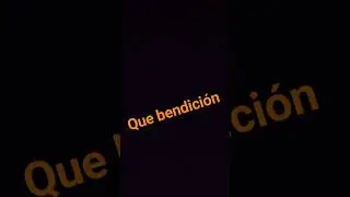 Que bendición