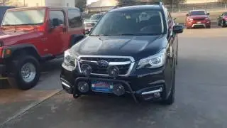 4x4works.com 2017 Subaru Forester Light and Bullbar Upgrades McKinney Plano Dallas