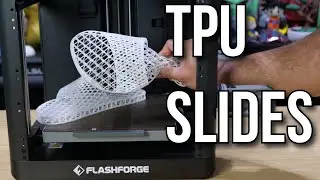 3D Printed TPU Slides on the Flashforge AD5X!